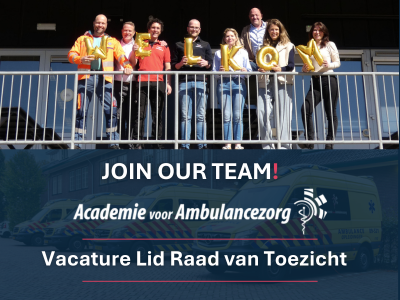 vacature academie voor ambulancezorg